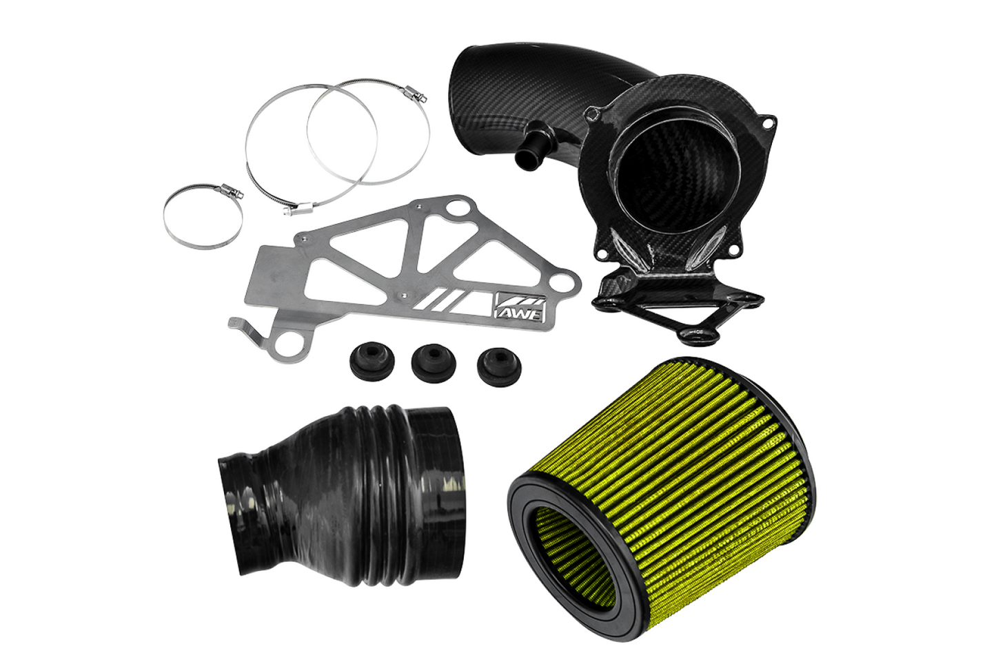 AWE Tuning 4.5" S-FLO Shortie Carbon Intake for Audi RS 3 / TT RS 2660-15046