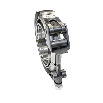 2.500" V-Band Assembly "Male/Female" - 304 Stainless - Quick-Release Clamp - 20mm Combined Flange Thickness