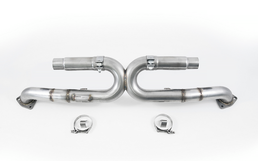 AWE Tuning Performance Exhaust for 991 Carrera - Chrome Silver Tips 3015-32044