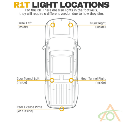 Ultra-Bright Lights for Rivian R1T/R1S & R2