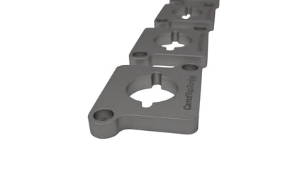 CNC Billet 1.8T to 2.0T / R8 Coil Pack Adapters Spacers VW GTI JETTA GOLF PASSAT | AUDI A4 A6 TT | Silver
