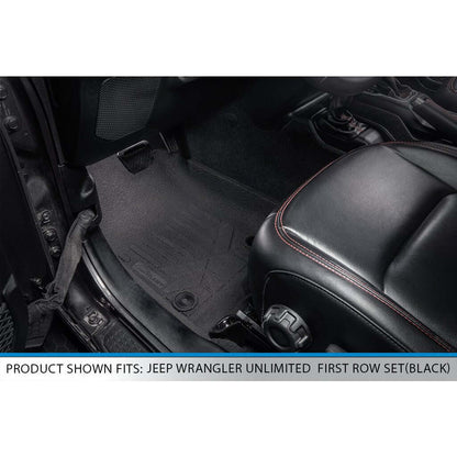 SMARTLINER Floor Liners for 2018-2020 Jeep Wrangler (2 Door Models)