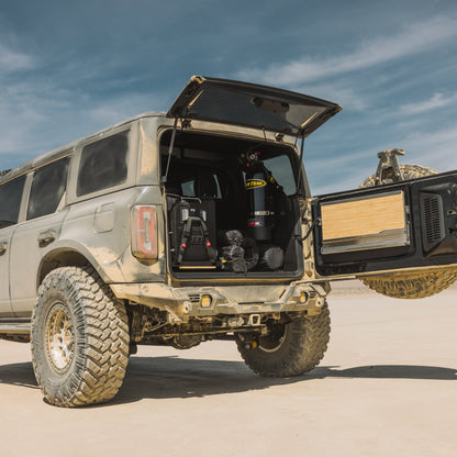 4 Door Bronco Plate - Power Tank or Propane Tank mount (6th Gen 2021+)