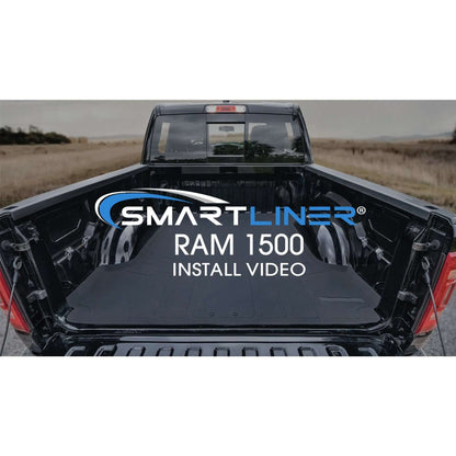 SmartCoverage™ Floor Liners For 2019-2024 Ram 1500 Crew Cab without Rear Underseat Storage Box