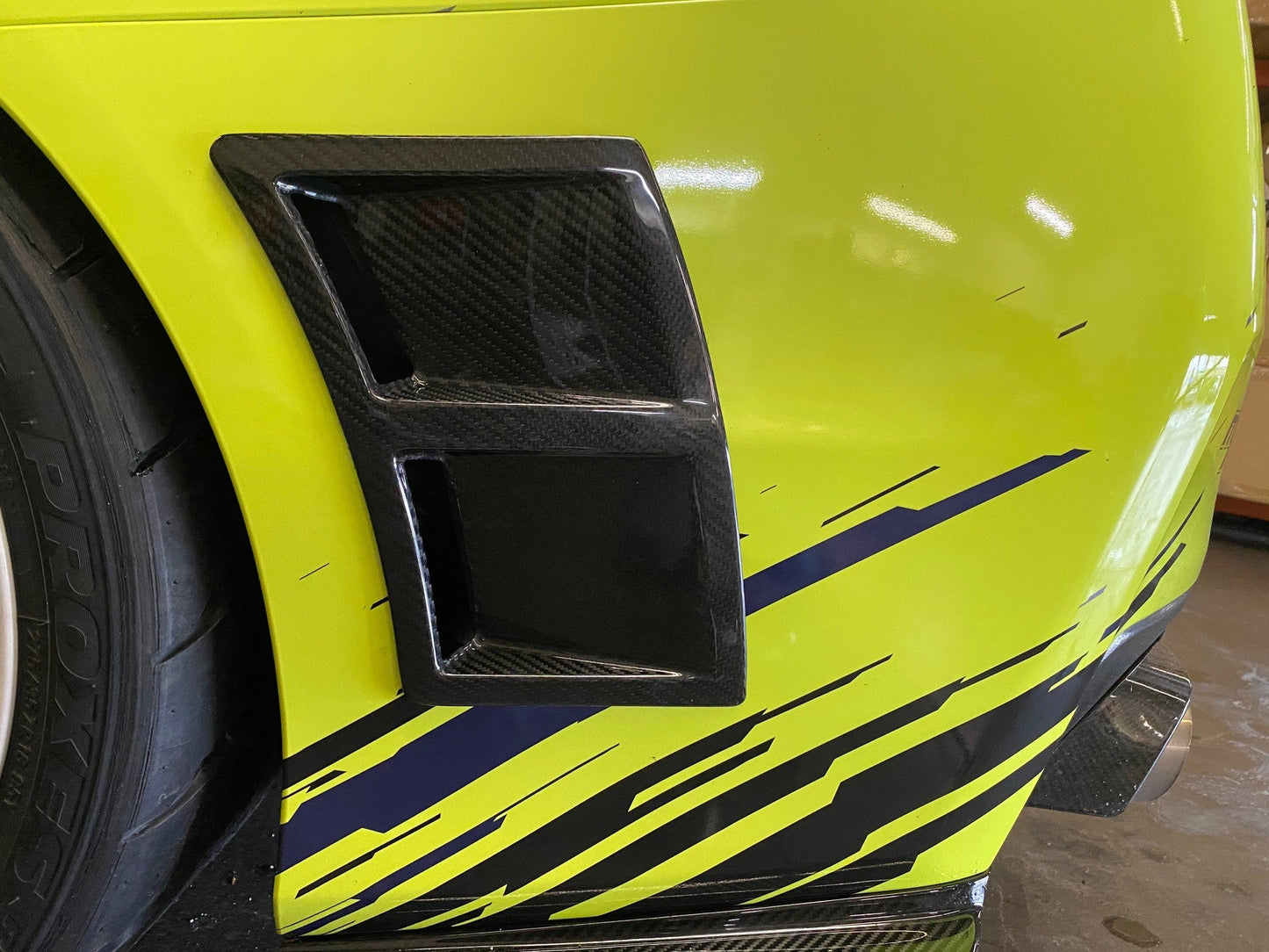 Carbon Fiber Subaru WRX/ STI Type RA Rear Bumper Ducts 2015-2021