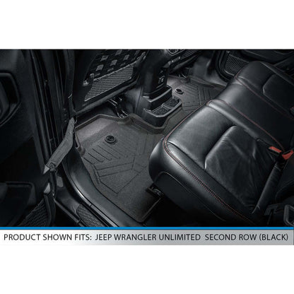 SMARTLINER Floor Liners for 2018-2020 Jeep Wrangler (2 Door Models)