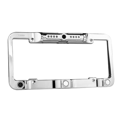 DS18 RCS2IN1LP Waterproof Reverse Camera and Backup Buzzer for License Plate