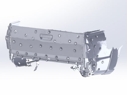 3D Scan: 2005-2015 Toyota Tacoma Rear Bumper