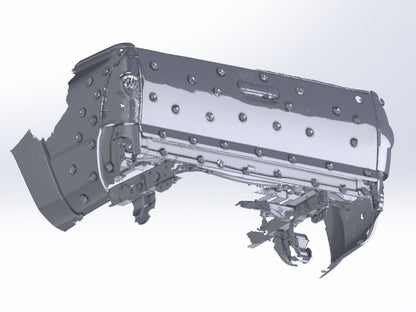 3D Scan: 2005-2015 Toyota Tacoma Rear Bumper