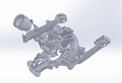 3D Scan: 2016-2023 Toyota Tacoma Front Differential