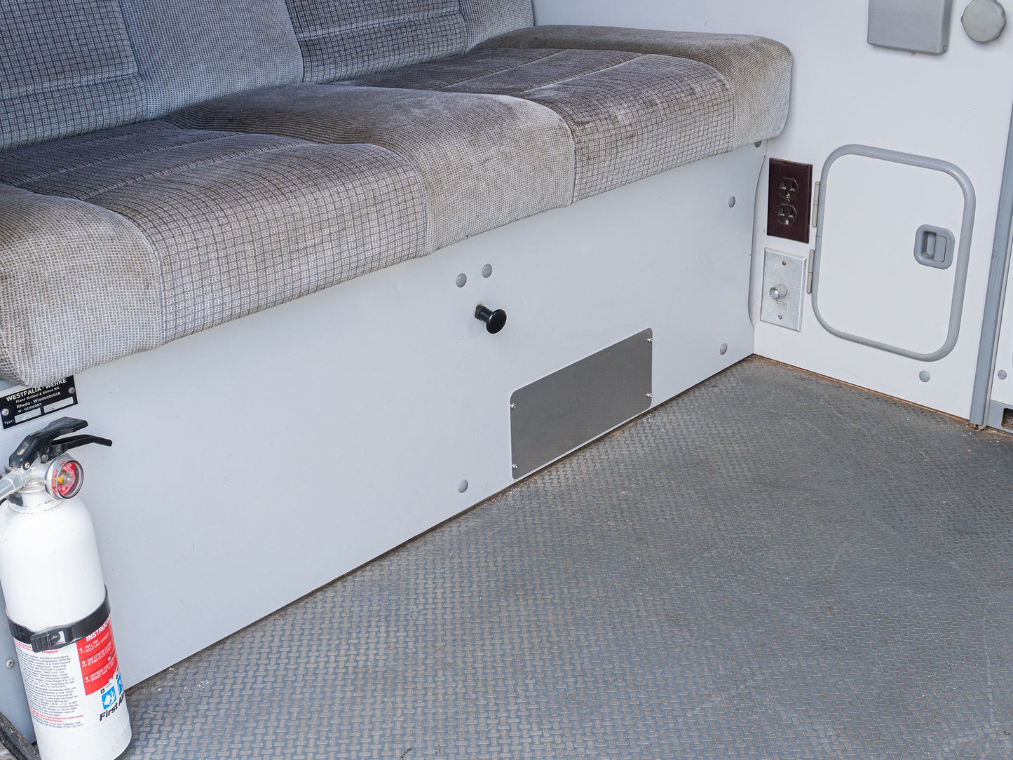 Vent Block-Off Plate (Rear Heater) [Vanagon]