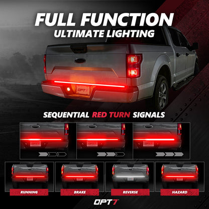 Triple Tailgate Bundle: Triple Tailgate + Quantum Rock Light+ LED Grille Lighting w- Bluetooth APP and Remote Controlled
