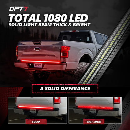 Triple Tailgate Bundle: Triple Tailgate + Quantum Rock Light+ LED Grille Lighting w- Bluetooth APP and Remote Controlled