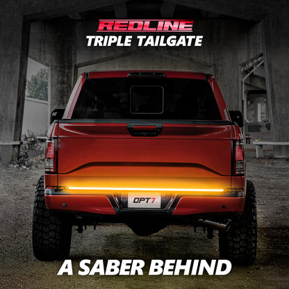 Triple Tailgate Bundle: Triple Tailgate + Quantum Rock Light+ LED Grille Lighting w- Bluetooth APP and Remote Controlled