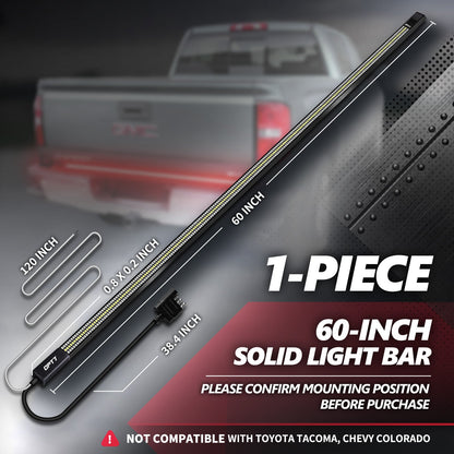 Triple Tailgate Bundle: Triple Tailgate + Quantum Rock Light+ LED Grille Lighting w- Bluetooth APP and Remote Controlled