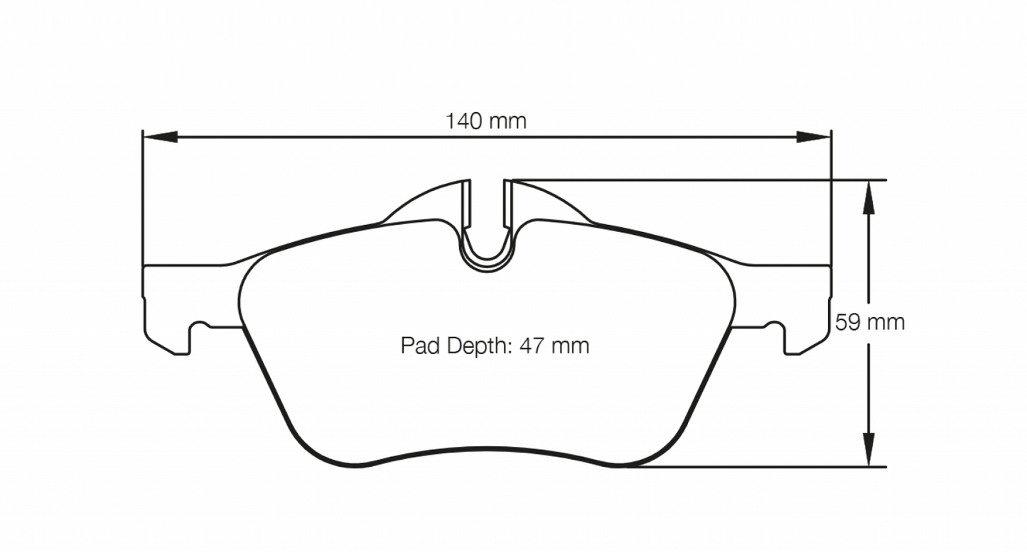 PAGID Racing Pagid Racing 2959 RSL29 Compound Brake Pads 2959-RSL29