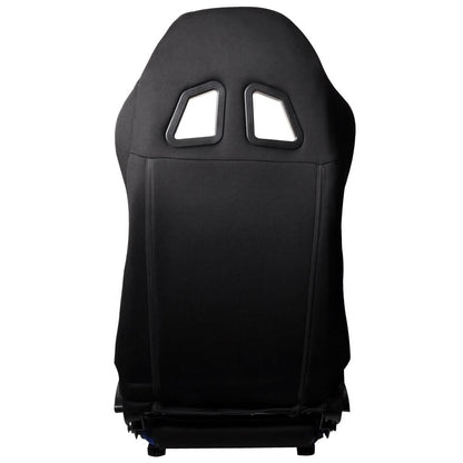 Universal JDM Style Black Blue Racing Seats Cloth