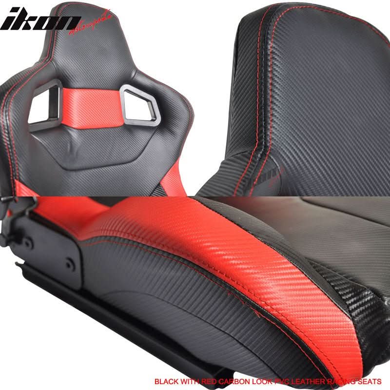 1990-1999 Toyota MR2 W20 SW20 Chassis Racing Seats + Bracket