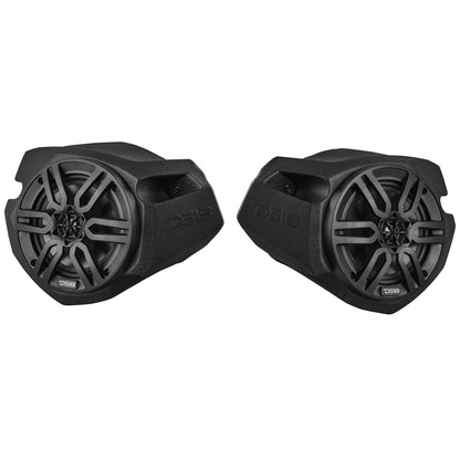 Polaris RZR Front Kick Panel Pods with 6.5” Active Speakers and Bluetooth