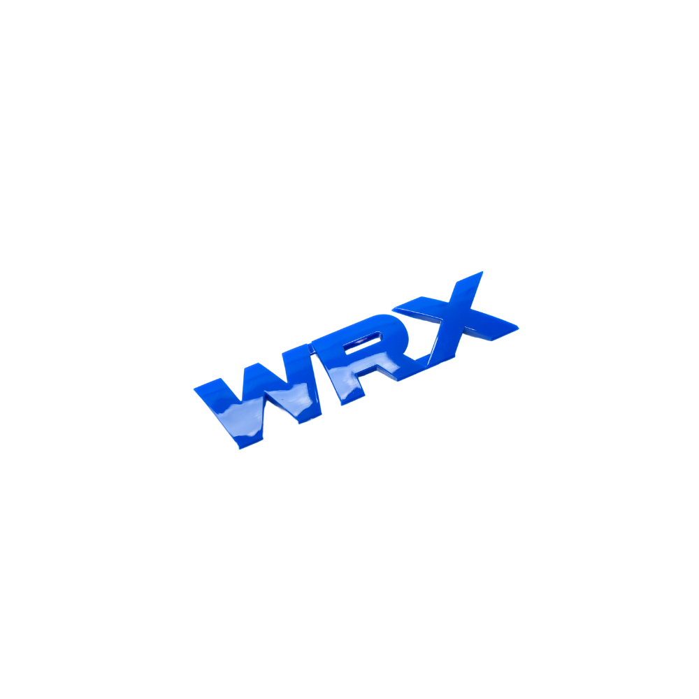 Racing Art WRX Grille Emblem w/ Multiple Color Available [Universal]