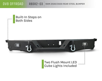 Ram 2500/3500 Rear Bumper Infographic