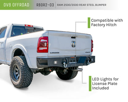 Ram 2500/3500 Rear Bumper Infographic