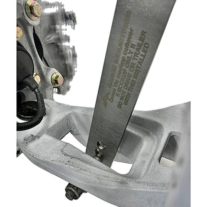 Crown Vic mockup ride height rods
