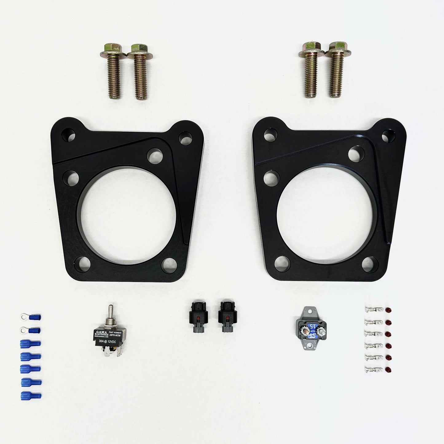 Electric Parking Brake (EPB) Bracket Kit 99-04 Ford F250 / F350 rear axle (Sterling 10.5) and 99-07 Ford E250 / E350 full float rear axle (Dana 60)