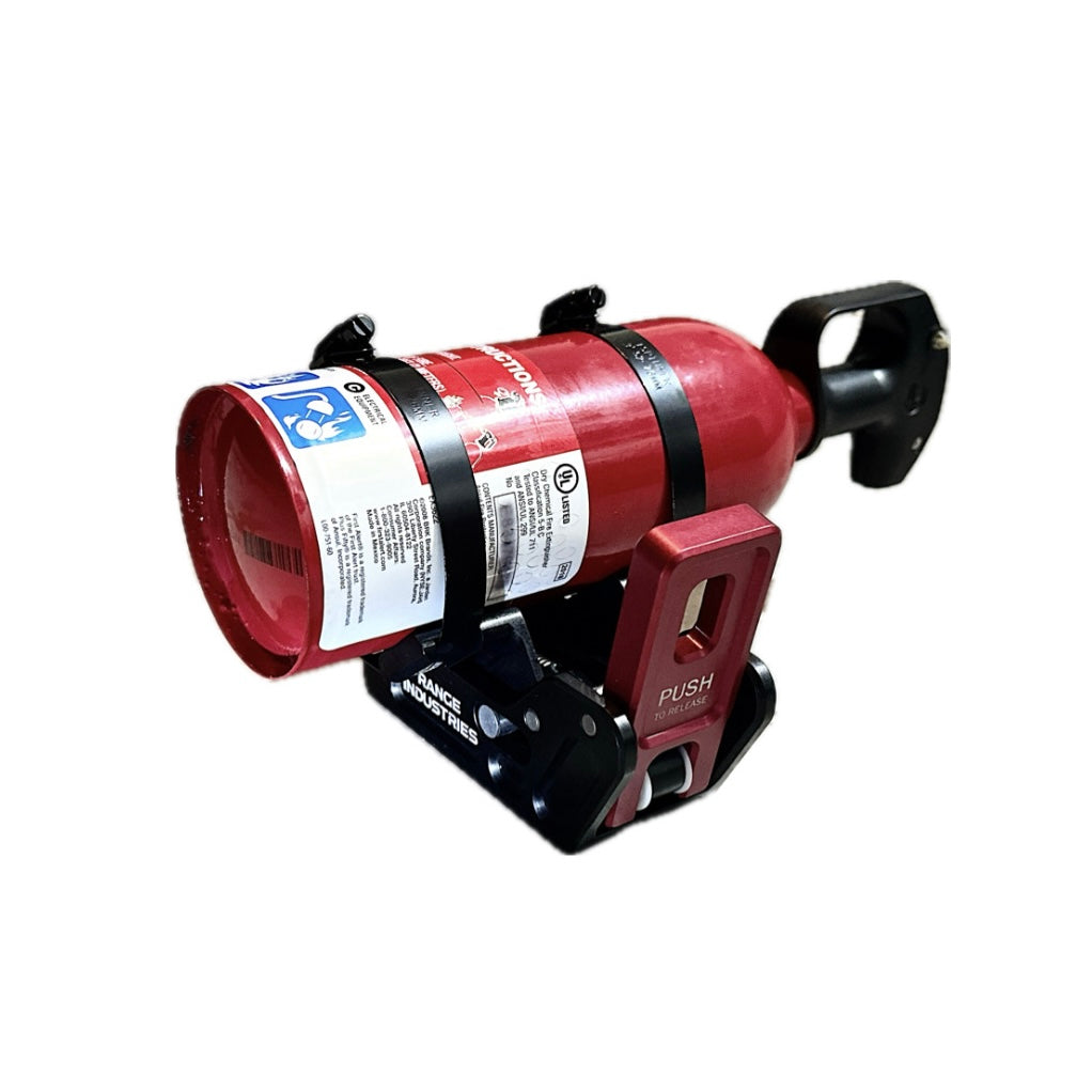Quick Release Fire Extinguisher Mount