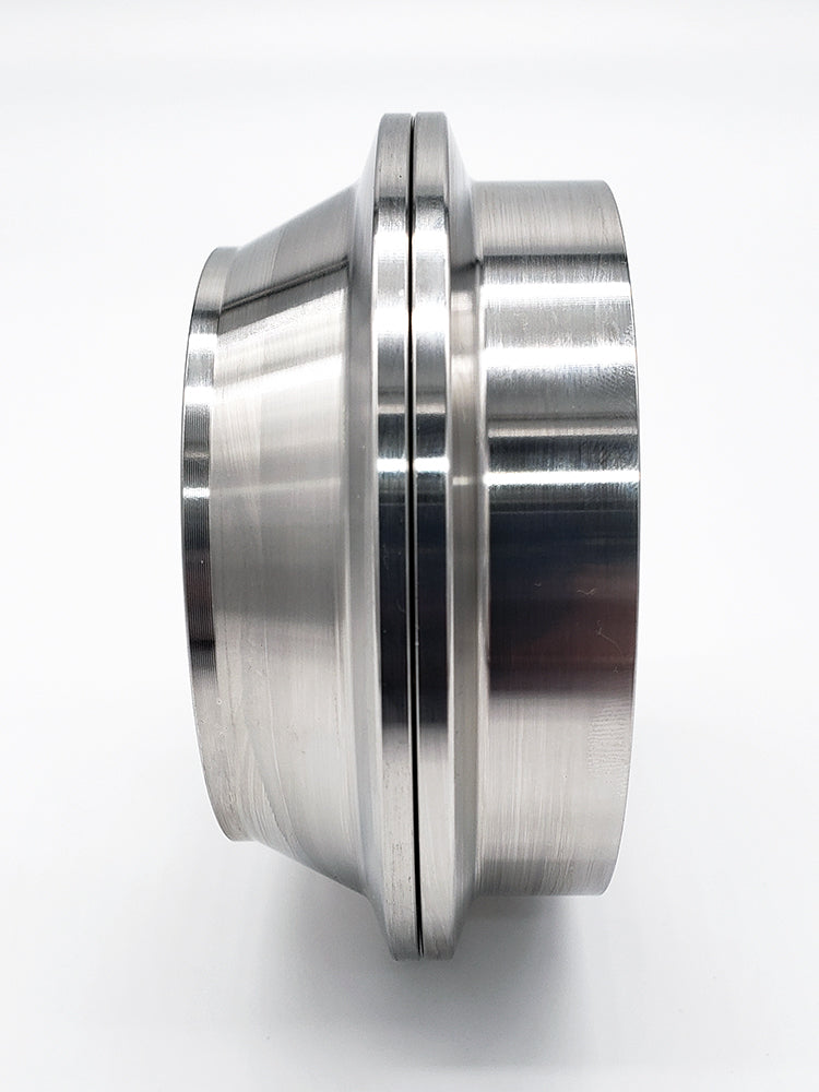 4.500" x 4.000" Reducing V-Band Assembly "Male/Female" 304 Stainless - Quick Release Clamp