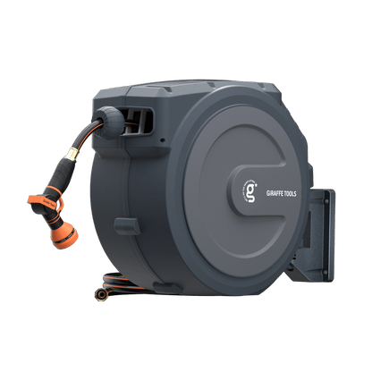 Retractable Garden Hose Reel-1/2in-130ft