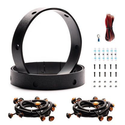 Rocker Running Light Kit For 11-25 Ford Super Duty