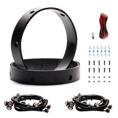 Rocker Running Light Kit For 2010-2025 Ram 2500+