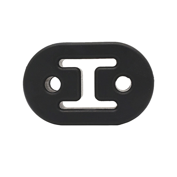 1/2" ID Exhaust Hanger Rod Support (Sold Individually) - Black Rubber (74mm Long)