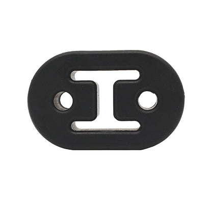 1/2" ID Exhaust Hanger Rod Support (Sold Individually) - Black Rubber (74mm Long)