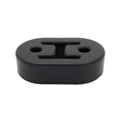 3/8" ID Exhaust Hanger Rod Support (Sold Individually) - Black Rubber (74mm Long)