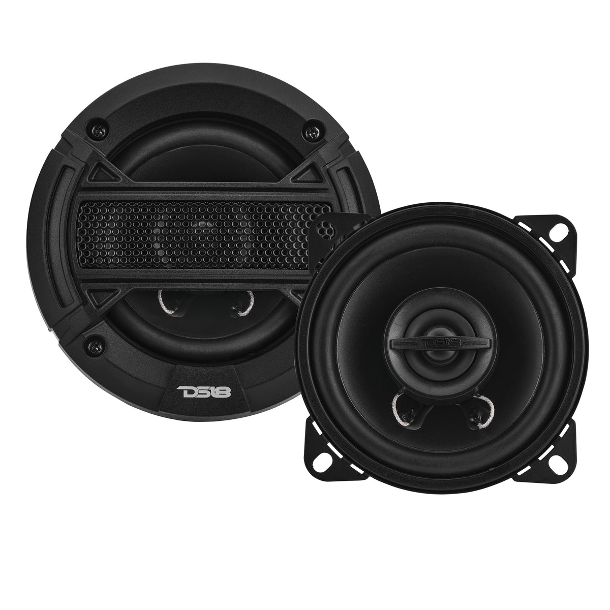 SELECT 4” 2-Way Coaxial Speaker with Grille | 40W RMS 4-Ohm