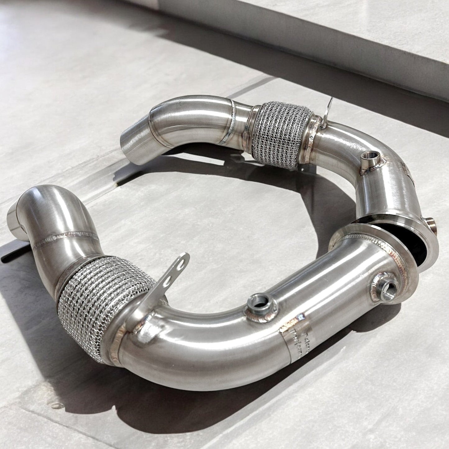 Race Downpipe For BMW F10 M5 and F12, F06, F13 M6 including Competition (S63 Engine)