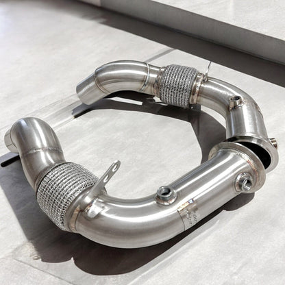 Race Downpipe For BMW F10 M5 and F12, F06, F13 M6 including Competition (S63 Engine)