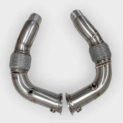 Race Downpipe For BMW F10 M5 and F12, F06, F13 M6 including Competition (S63 Engine)