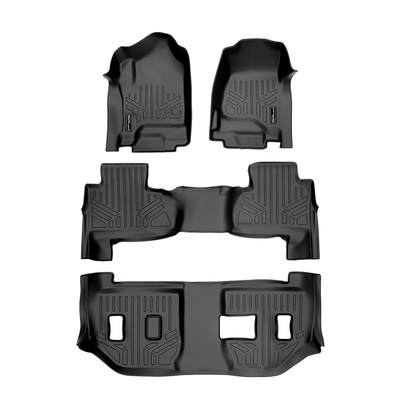 SMARTLINER Floor Liners for 2015-2020 Suburban / Yukon XL ((2nd Row Bench))