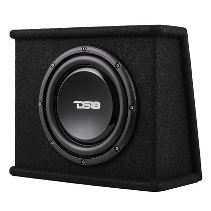 10" Loaded Amplified Shallow Subwoofer Enclosure 350 Watts Rms