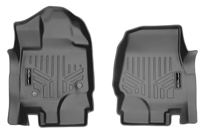 SMARTLINER Floor Liners for 2022-2025 Ford F-150 Lightning Only fits with 2nd Row Bucket seats without under seat fold-flat storage