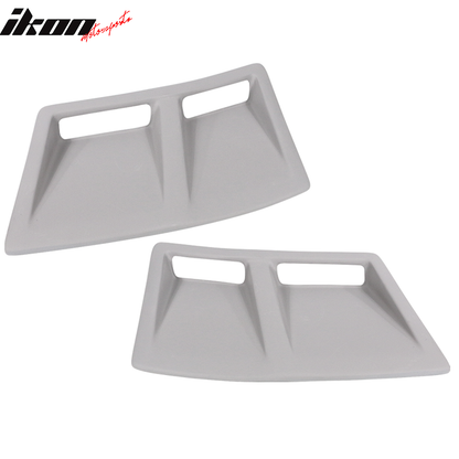 2015-2021 Subaru WRX STi S207 Style Unpainted Rear Side Bumper FRP
