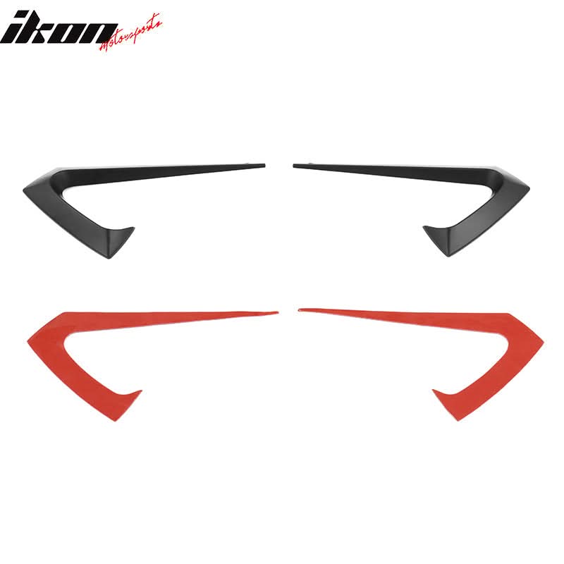 2017-2023 Tesla Model 3 Side Fender Camera Vent Cover Trim ABS