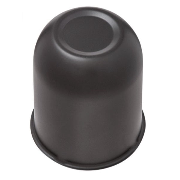 3.30" O.D. 3.43" Tall 4 Lug Closed End Push-Through 2" Logo Recess -  Black - West Coast Wheel Accessories SH3300CL-B