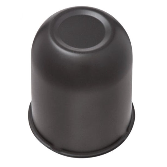 3.30" O.D. 3.43" Tall 4 Lug Closed End Push-Through 2" Logo Recess -  Black - West Coast Wheel Accessories SH3300CL-B