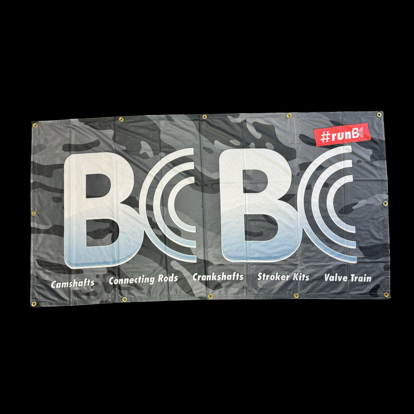 BC BRIAN CROWER BC8901 - BC Shop Banner 3' x 5' w/Grommets