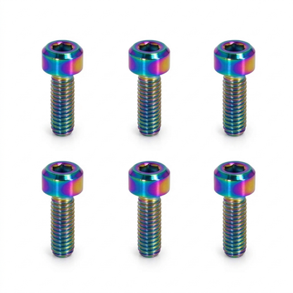 ZSPEC Steering Wheel Bolt Kit, M5-0.8x16mm SHSC, Titanium Grade-5, Six Bolts