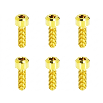 ZSPEC Steering Wheel Bolt Kit, M5-0.8x16mm SHSC, Titanium Grade-5, Six Bolts